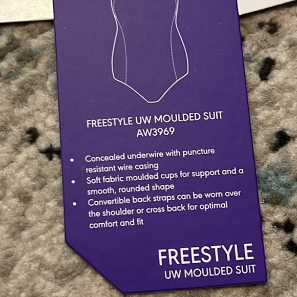 New Freya Freestyle Underwire One Piece Swimsuit 30 I - Picture 7 of 16